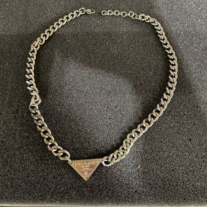 Prada Silver Chain Necklace